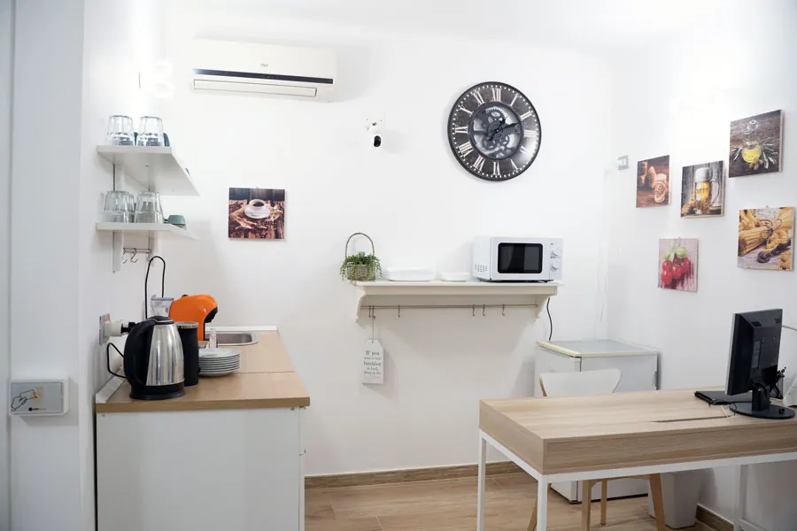Sala comune del B&B Alighieri 97 in Via Dante, Bari centro