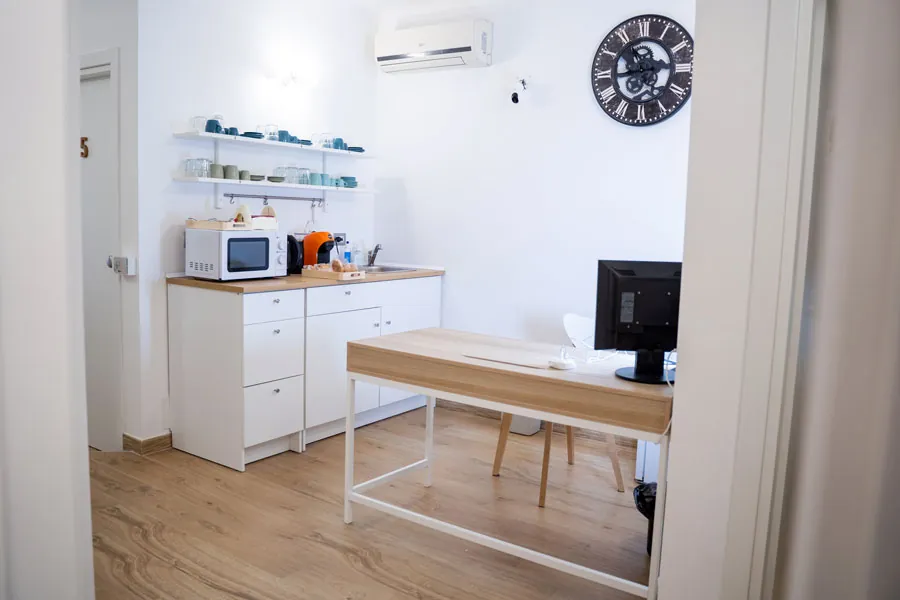 Sala comune del B&B Alighieri 97 in Via Dante, Bari centro