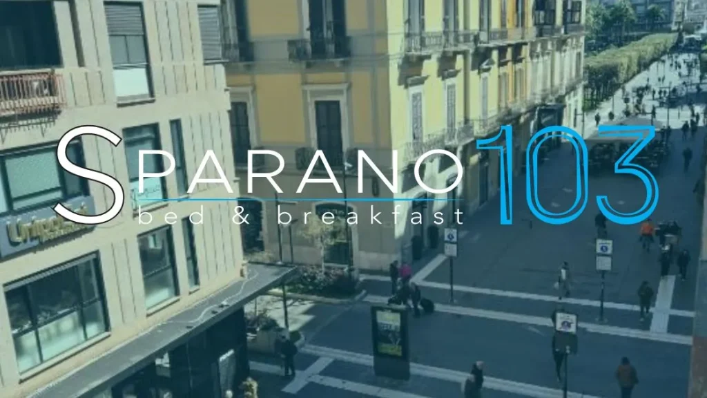 Via Sparano vista dal B&B – B&B Sparano 103, Via Sparano, Bari centro